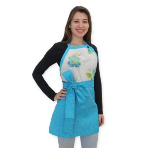Delantal Calipso flores