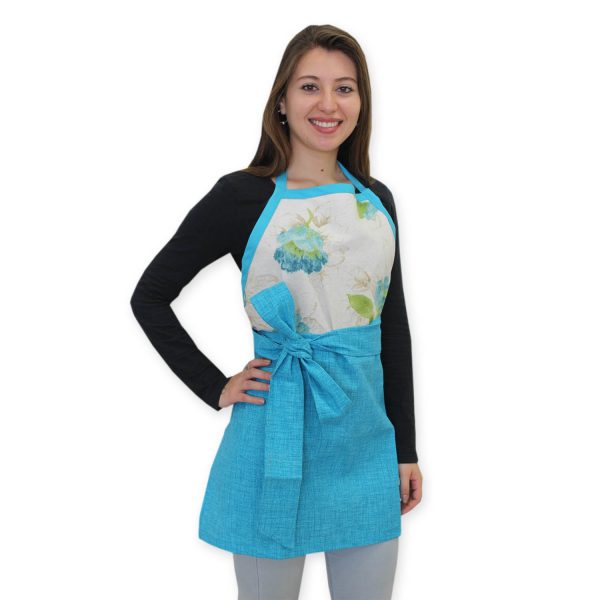 Delantal Calipso flores