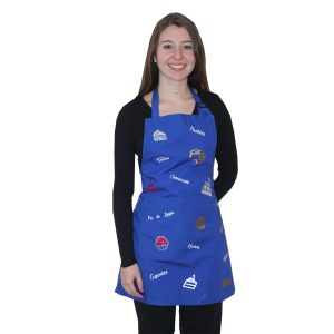 Delantal Repostería azul