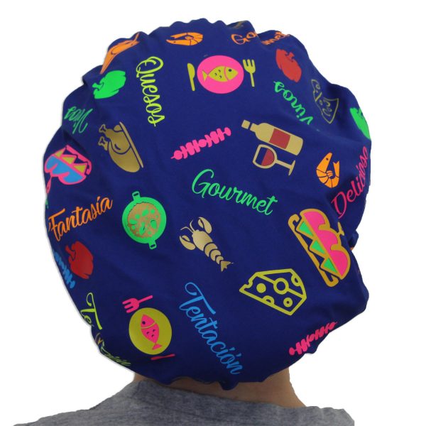 Gorro Azul Gourmet - Mujer