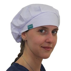Gorro blanco -mujer