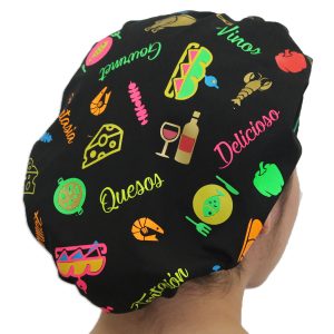 Gorro Negro Gourmet - Mujer