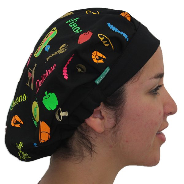 Gorro Negro Gourmet - Mujer
