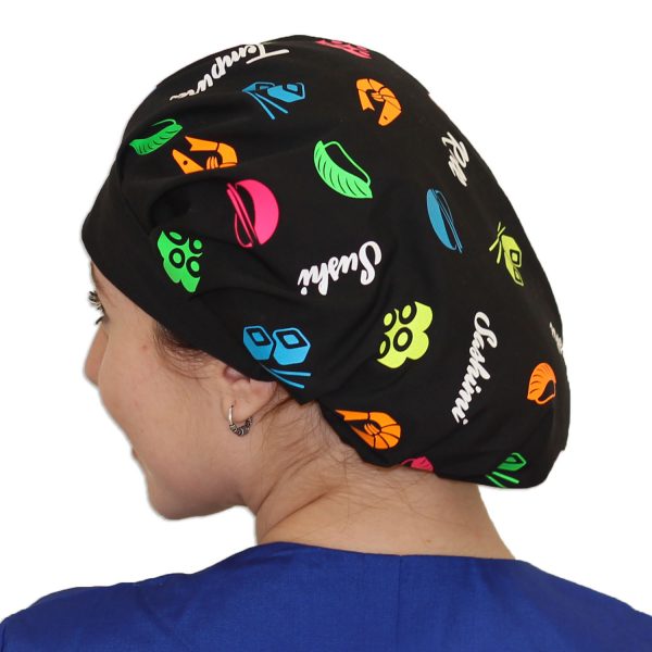 Gorro Negro Sushi - Mujer