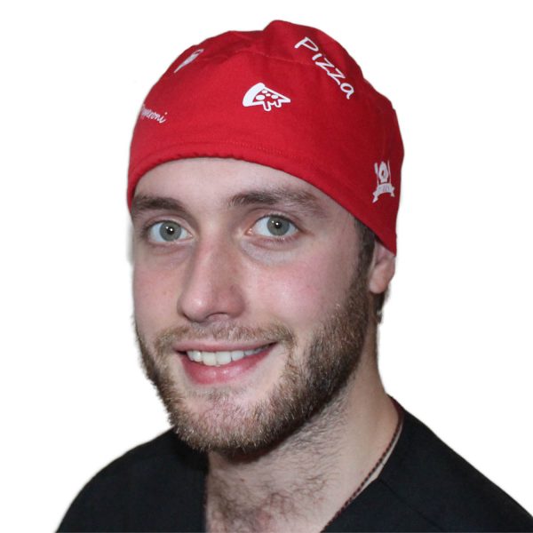 Gorro Rojo Pizza - Unisex