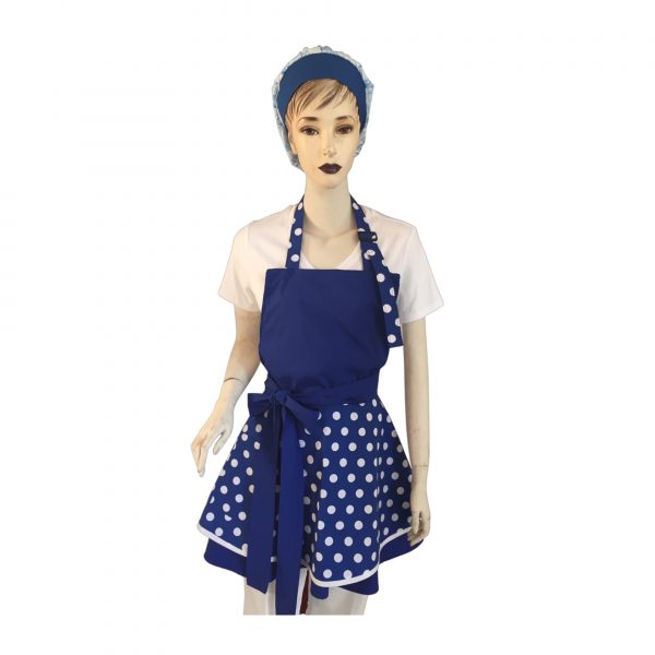 Delantal Vintage Azul