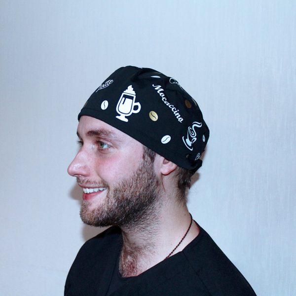 gorro-cafeteria-negro-unisex | kitral.cl