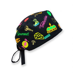 gorro-gourmet-negro-lateral | kitral.cl
